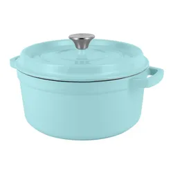 Garnek żeliwny VINTAGE CUISINE VC2P2619BF20CP Miętowy 26 cm
