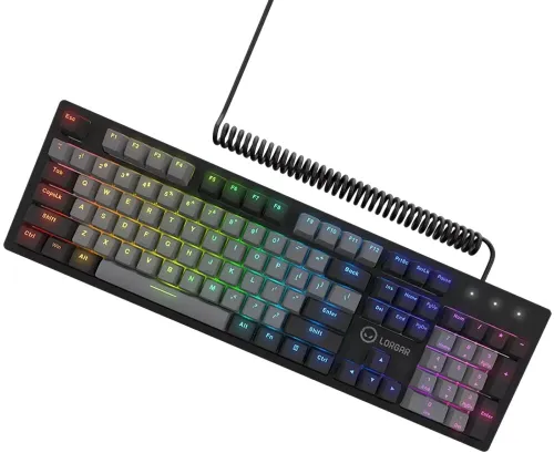 Klawiatura LORGAR Azar 514 Czarno-szary