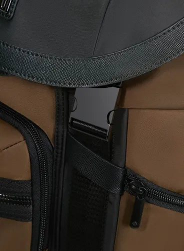 Рюкзак городской Samsonite Relyon Backpack 15,6" с клапаном - коричневый