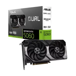 Karta graficzna ASUS Dual GeForce RTX 5060 OC Edition Advanced 8GB GDDR7 128bit DLSS 4