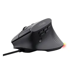 Myszka gamingowa Trust GXT 145 REXXA przewodowa 12800 dpi optyczna czarna