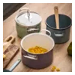 Zestaw garnków Altom Design Izydor 02050021295 Indukcja Emalia 8 elementów