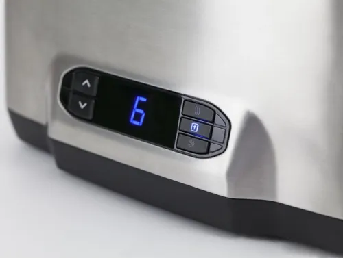 Toster Caso Germany Inox2 Ruszt do bułek Rozmrażanie 1050W