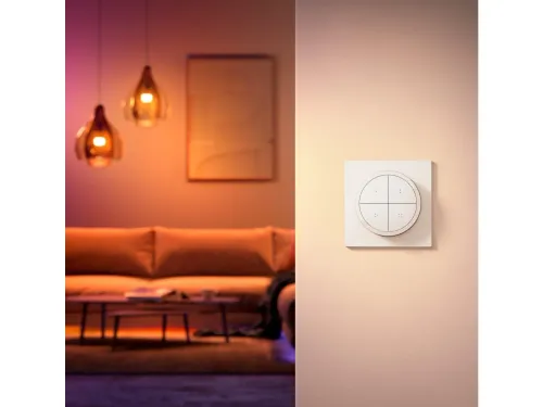 Regulator przyciemniania Philips Hue Przełącznik dotykowy Biały