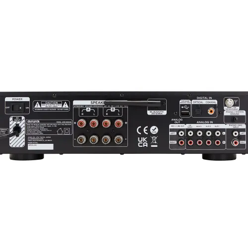 Amplituner Aiwa AMR-200DAB/BK 2-kanałowy Bluetooth Czarny