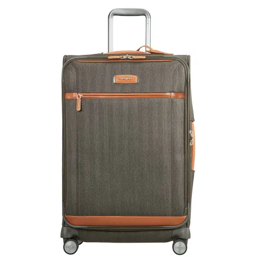 Samsonite Lite DLX extensibil mare-carcasă de măsline închisă
