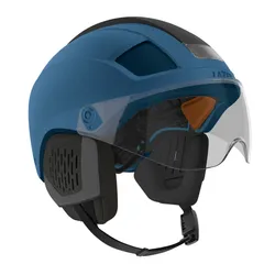 Kask rowerowy LAZER Nova KinetiCore Niebieski Miejski z lampką (rozmiar L)