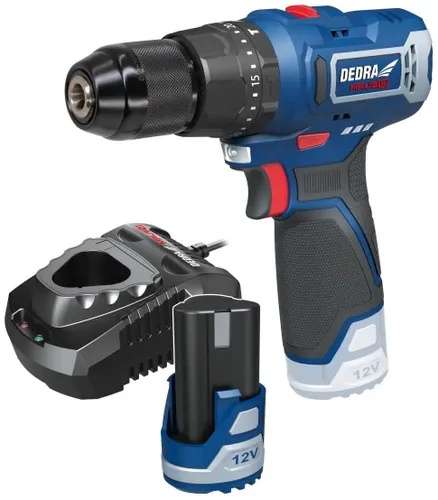 Wiertarko-wkrętarka akumulatorowa DEDRA Maus DED7331 Zestaw z ładowarką