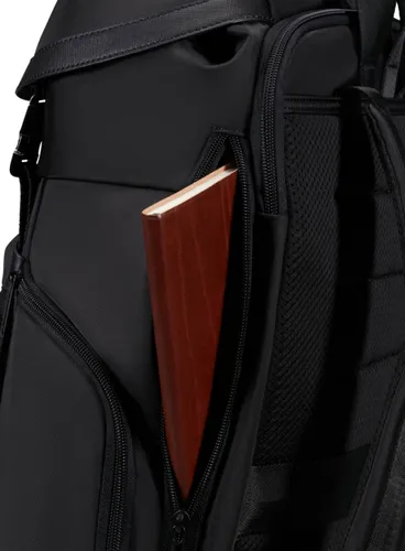 Рюкзак городской Samsonite Relyon Backpack 15,6" с клапаном - чёрный
