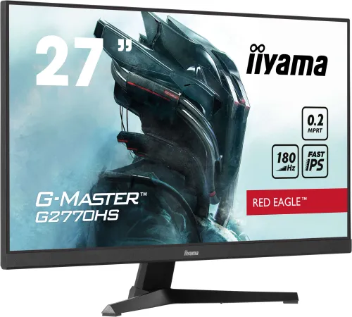 Monitor iiyama G-Master Red Eagle G2770HS-B1 27" Full HD Fast IPS 180Hz 0,2ms MPRT Gamingowy