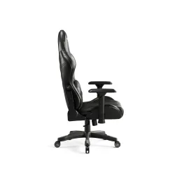 Fotel Diablo Chairs X-Ray 2.0 Normal Size Gamingowy do 136kg Skóra ECO Czarno-szary