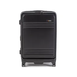 Средний жесткий чемодан National Geographic Lodge N165HA.60.06 Black