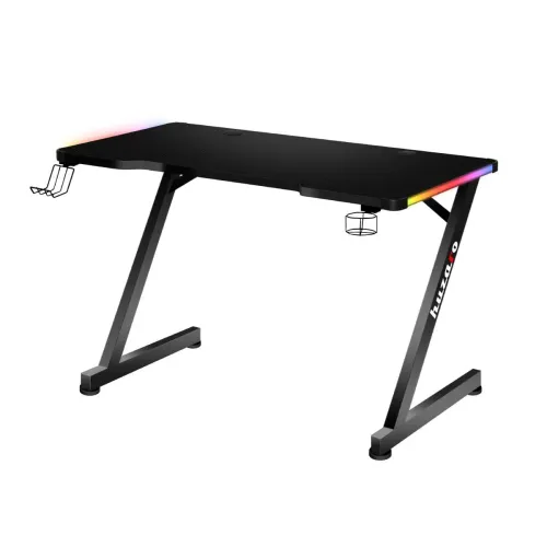 Biurko Huzaro Hero 2.5 RGB LED 120cm Czarny