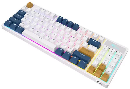 Klawiatura ROYAL KLUDGE RK89 RGB Lemon Switch Biały