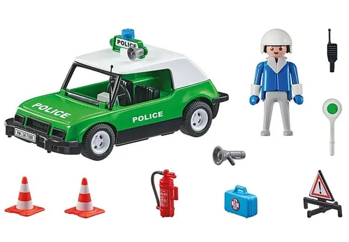 Playmobil City Набор фигурок 71591 Классическая полицейская машина