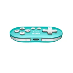 Геймпад Pad 8BitDo Zero 2 Bluetooth для ПК, Nintendo Switch, Android беспроводной бирюзовый