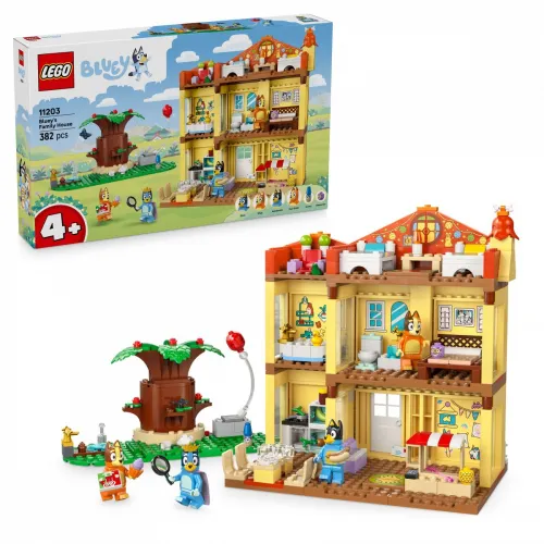 LEGO Klocki Bluey 11203 Dom rodzinny Blue
