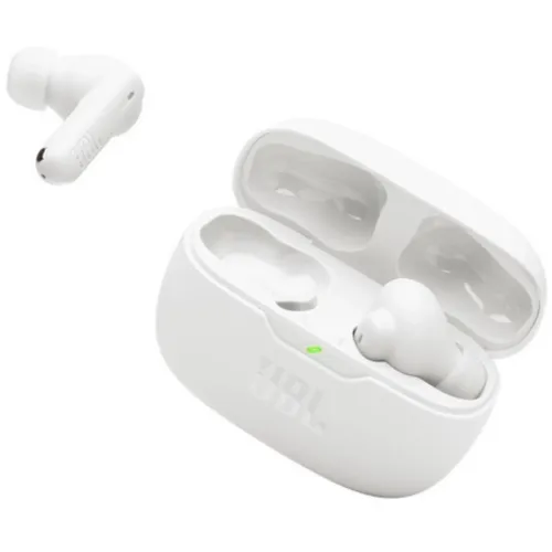 Słuchawki bezprzewodowe JBL Vibe Beam 2 Dokanałowe Bluetooth 5.3 Biały