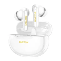 Słuchawki bezprzewodowe Buxton BTW 7200 TUYA Dokanałowe Bluetooth 5.4 Biały