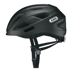 Kask rowerowy ABUS City LED Czarny Szosowy (rozmiar M)