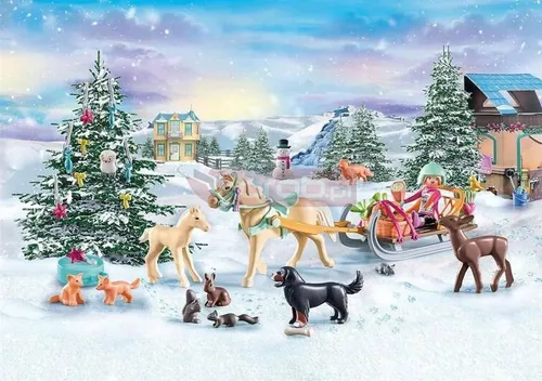 PLAYMOBIL 71345 KALENDARZ ADWENTOWY ŚWIAT KONI