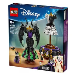 LEGO Klocki Disney 43262 Suknie Diaboliny i Cruelli De Mon