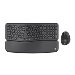 Zestaw klawiatura i mysz Redragon BS-7162 MAX bezprzewodowa czarna
