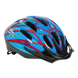 Kask rowerowy HUFFY Spidey i Super Kumple Niebiesko-czerwony dla Dzieci (rozmiar S/M)