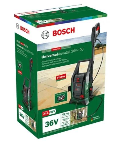 Myjka ciśnieniowa Bosch UniversalAquatak 06008C7003 36V-100 4m
