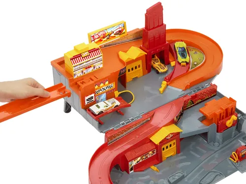 Tor Hot Wheels Stunt Tracks Rajdowe Miasto JFH37