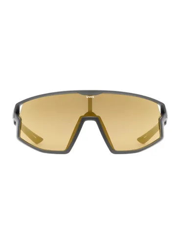 Okulary rowerowe Uvex Skyryse - smoke matt/gold