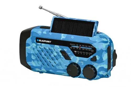 Radioodbiornik Blaupunkt ER10BC SURVIVAL Czarno-niebieski