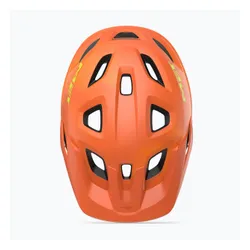 Kask rowerowy MET Echo orange rust matt