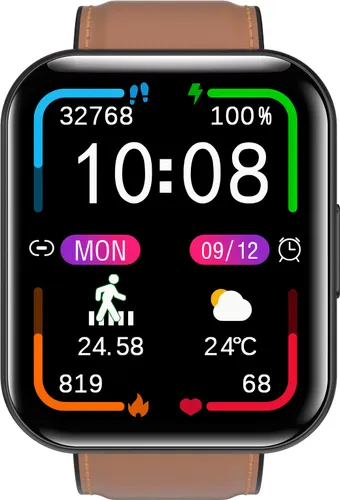 Smartwatch BEMI Exo Brązowo-czarny