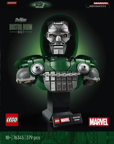 LEGO 76345 Super Heroes Popiersie Doktora Dooma