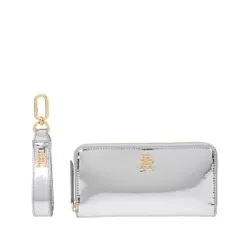 Подарочный набор Tommy Hilfiger Large в Wristlet AW0AW156580IO Metallic Silver 0io