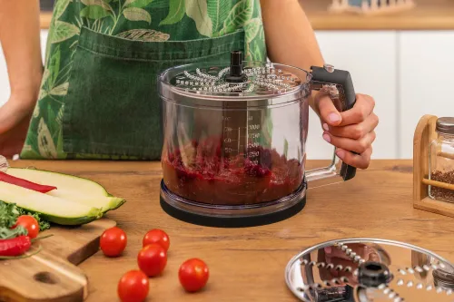 Blender GÖTZE & JENSEN HB950K Inox z krajarką w kostkę