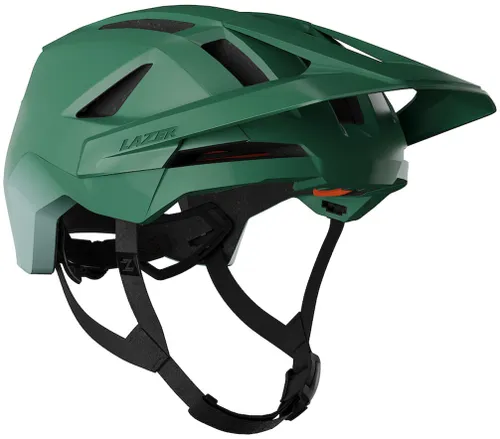 Kask rowerowy LAZER Impala KinetiCore Zielony MTB z możliwością zamontowania lampki (rozmiar M)