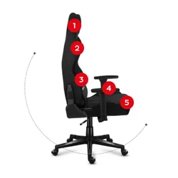 Fotel HUZARO Force 7.9 Mesh Czarny