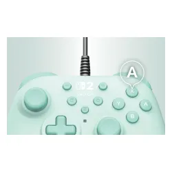 Pad Hori Turbo Cozy Green do Nintendo Switch 2 Przewodowy
