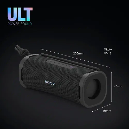 Głośnik Bluetooth Sony ULT Field 1 SRS-ULT10B Czarny