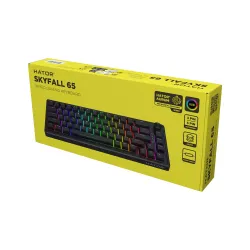 Klawiatura mechaniczna Hator Skyfall 65 Aurum Sterling Czarny