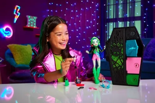 Mattel Lalka Monster High Ghouilla Yelps