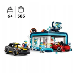 LEGO City 60497 Automatyczna myjnia samochodowa, zestaw klocków 6+