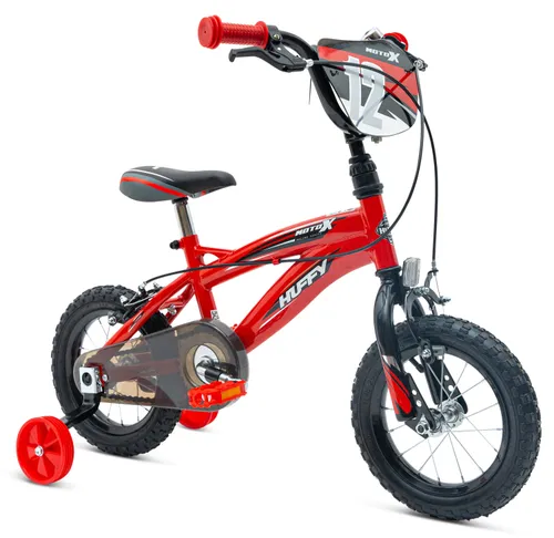 Rower dziecięcy HUFFY Moto X 12 cali dla chłopca Czerwony