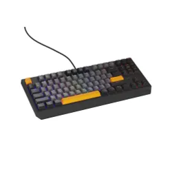 Klawiatura mechaniczna Genesis Thor 230 TKL Naval Blue Negative US RGB Outemu Panda Szary