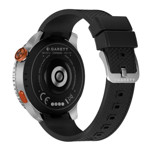 Smartwatch Garett Compass GPS Srebrny