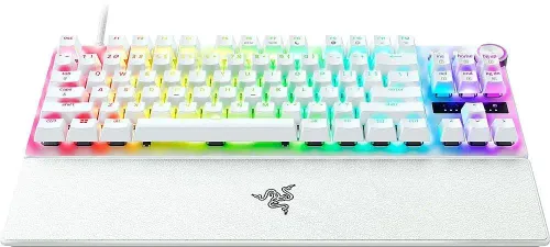 Klawiatura opto-mechaniczna Razer Huntsman V3 Pro Tenkeyless Analog Gen2 Biały