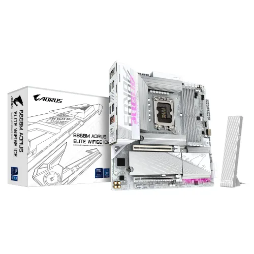 Płyta główna Gigabyte B860M AORUS ELITE WIFI6E ICE