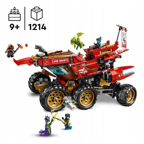 LEGO Ninjago 71869 Perła Lądu, zestaw klocków 9+